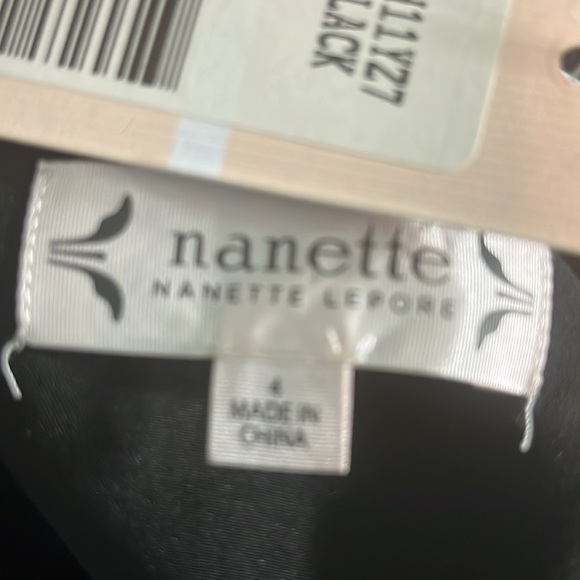 Nanette Lepore Layered Cold Shoulder Dress NWT Tied Shoulders Ruffles Size 4 - Picture 8 of 11